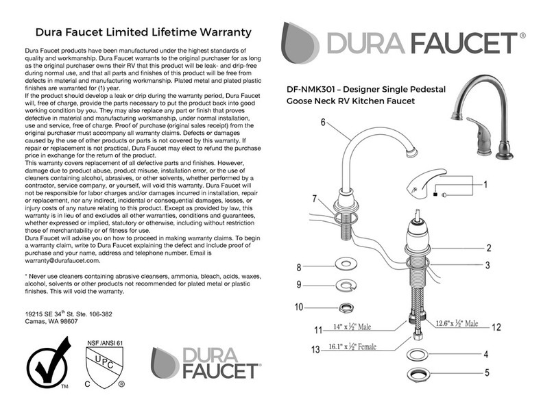 Dura Faucet DF-NMK301 manual