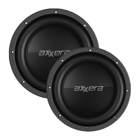 Axxera AW Series Installation & owner's manual