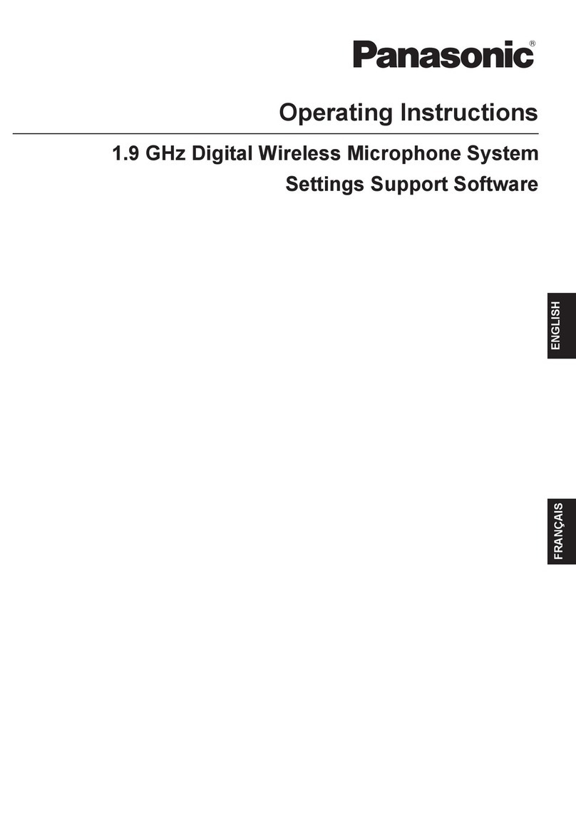 Panasonic WX-SR202P User manual