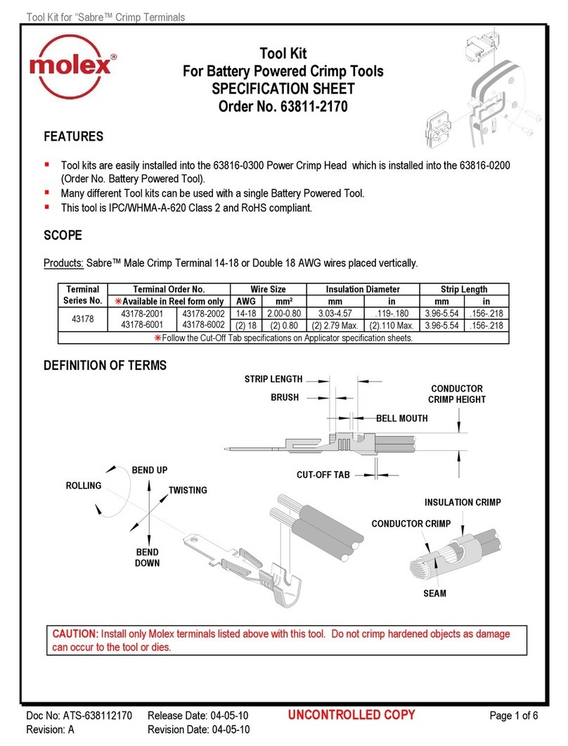 molex 207129 Series manual