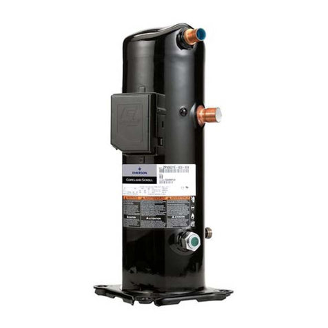 Emerson Copeland Scroll ZPV066 Manual