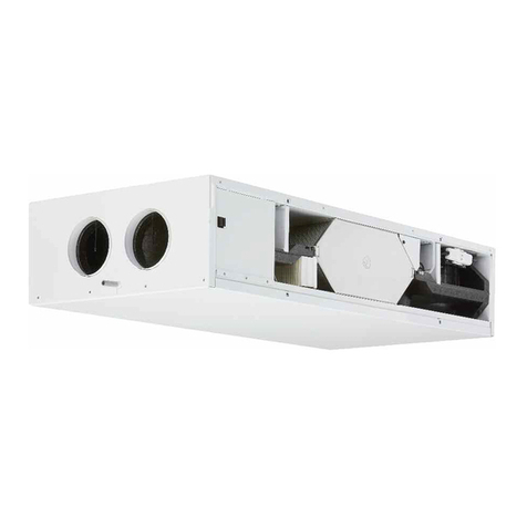 Helios easyControls KWL EC 220 D L User manual