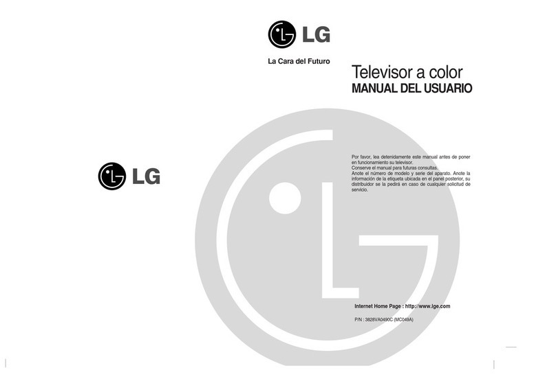 LG RP-34FC35P User manual