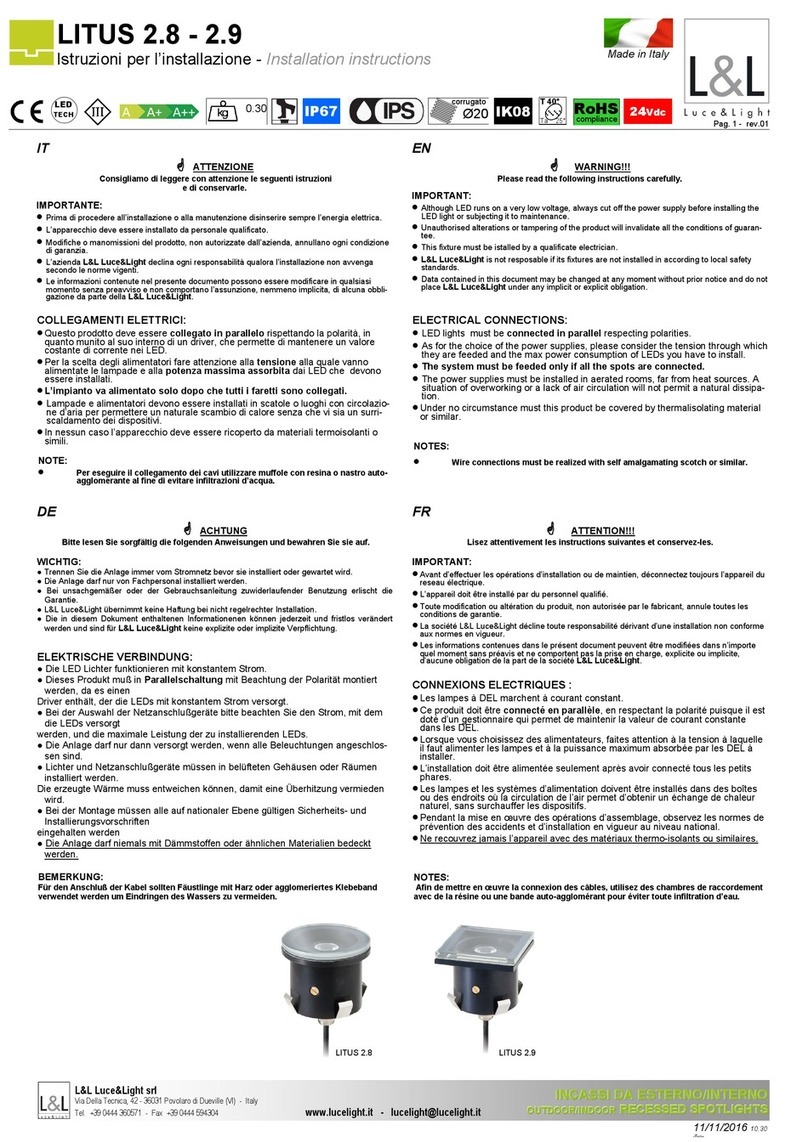 L&L LITUS 2.8 installation instructions