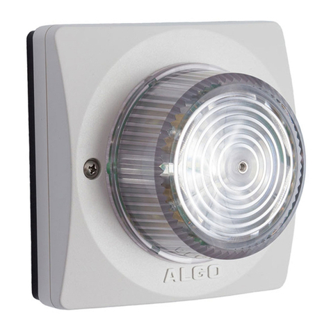 Algo 8128 User manual