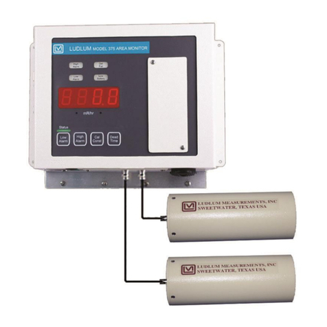LUDLUM 375-20 User manual