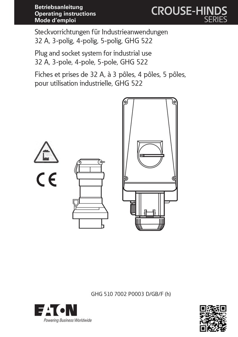 Eaton Crouse-hinds series User manual