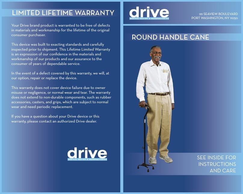 Drive Round handle cane manual