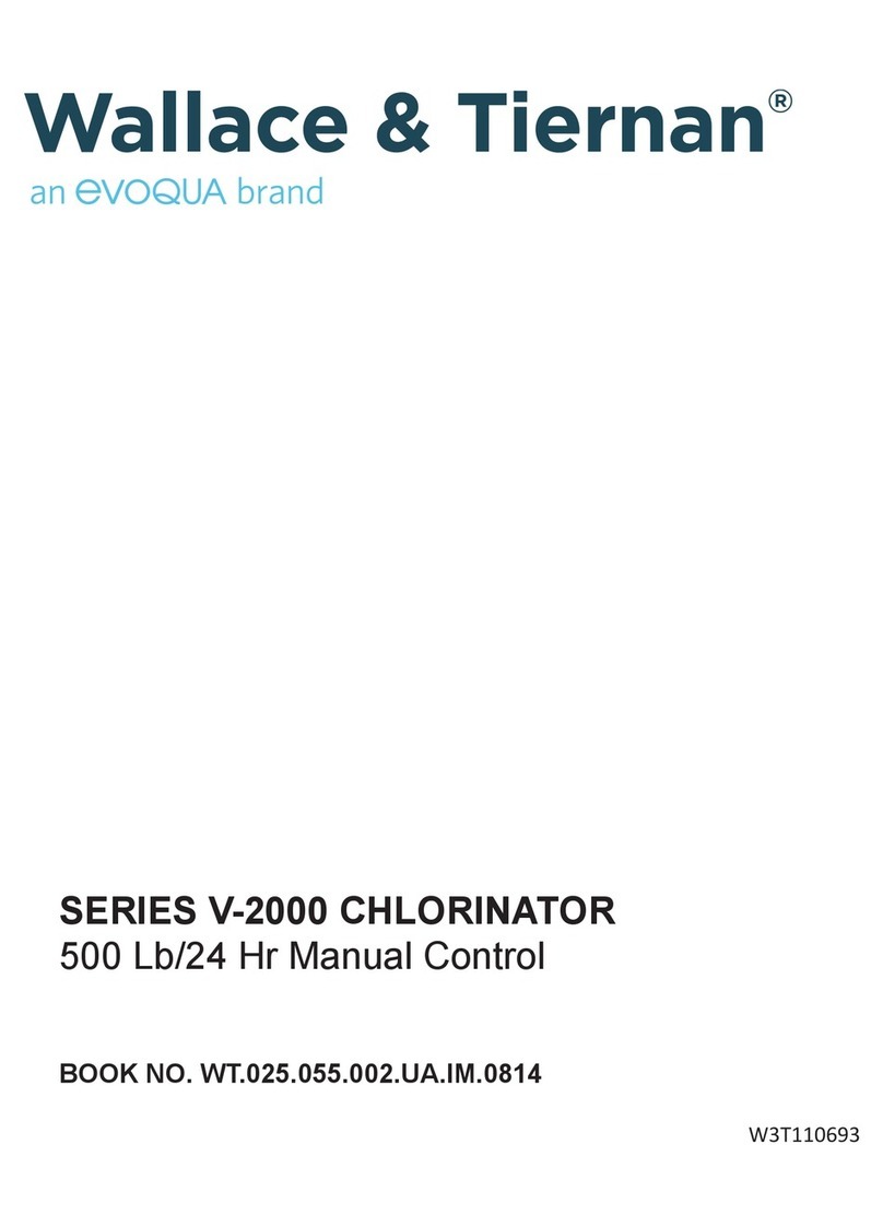 Evoqua Wallace & Tiernan V-2000 Series manual