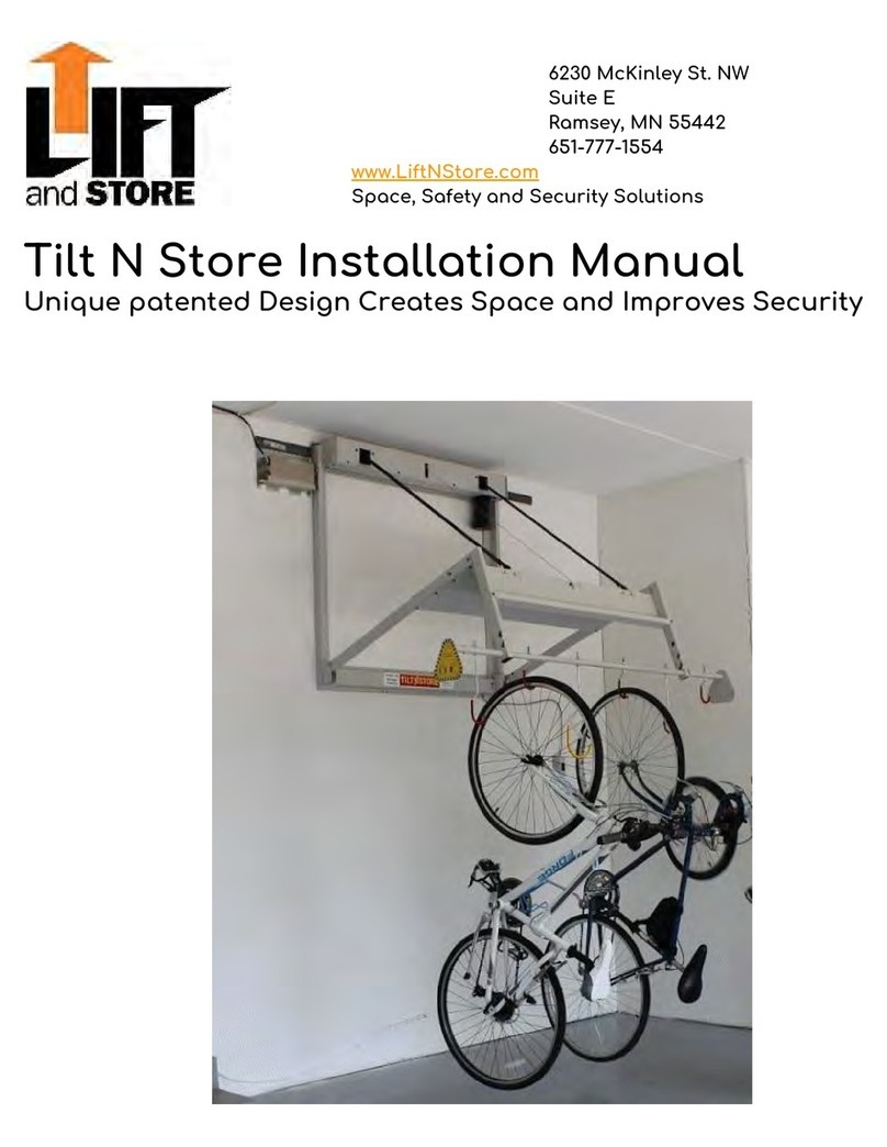L&S Tilt N Store User manual