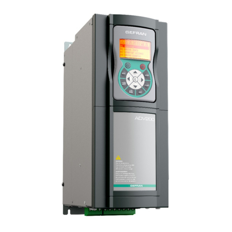 gefran ADV200-SI Series User manual