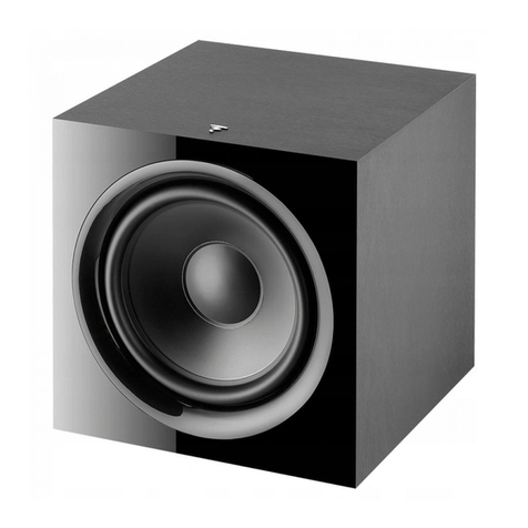 Focal SUB 600 P user manual