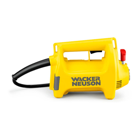 Wacker Neuson M 1000 User manual