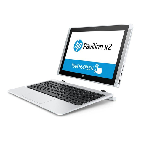 HP Pavilion x2 Detachable Assembly instructions