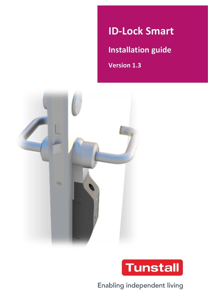 Tunstall ID-Lock Smart installation guide