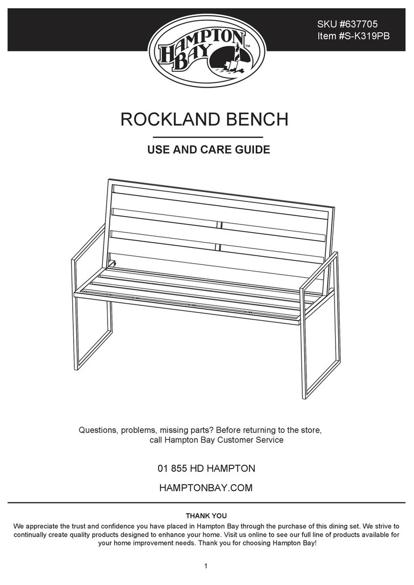 HAMPTON BAY ROCKLAND S-K319PB User manual HAMPTON BAY ROCKLAND S-K319PB User manual