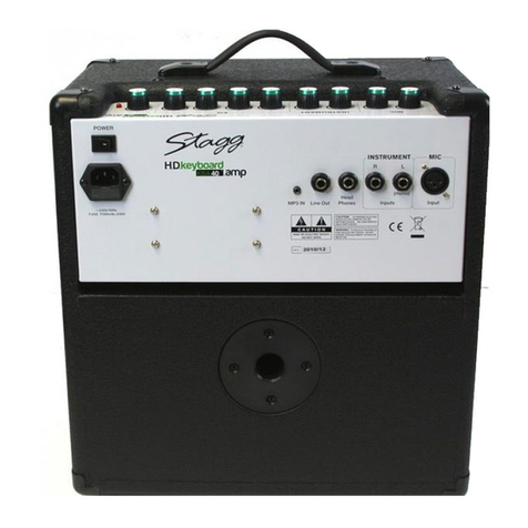 Stagg KBA 40 User manual