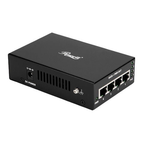 Rosewill RNWA-PoE-4065 User manual
