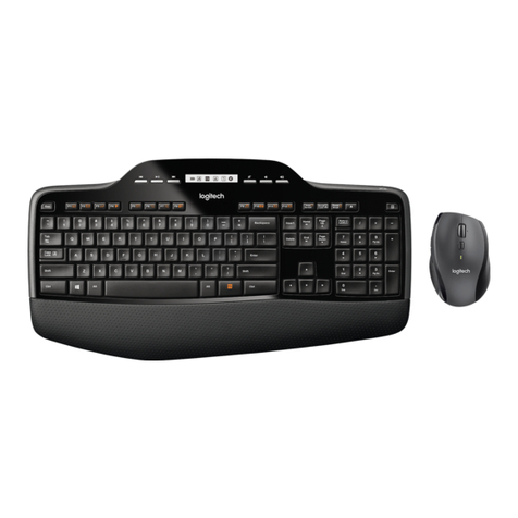 Logitech MK710 User manual