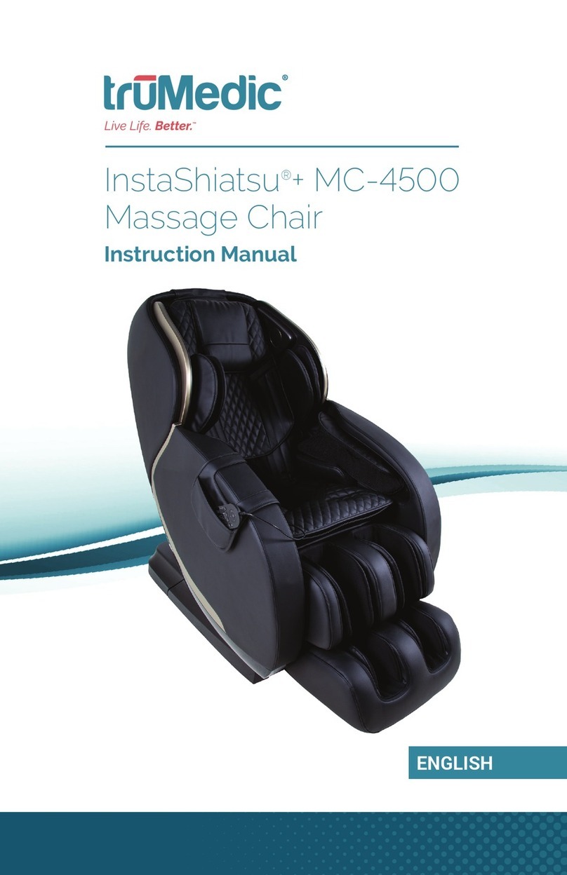 truMedic InstaShiatsu + MC-4500 instruction manual