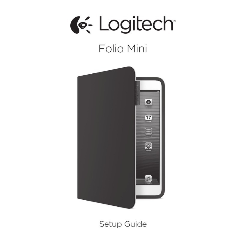 Logitech Keyboard Folio Mini Setup guide