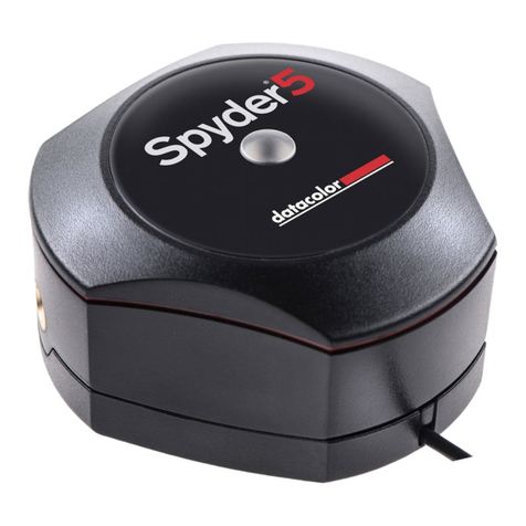 Datacolor Spyder 5 User manual