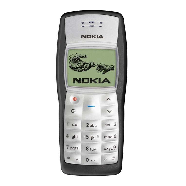 Nokia 1100 - Cell Phone - GSM Quick start guide