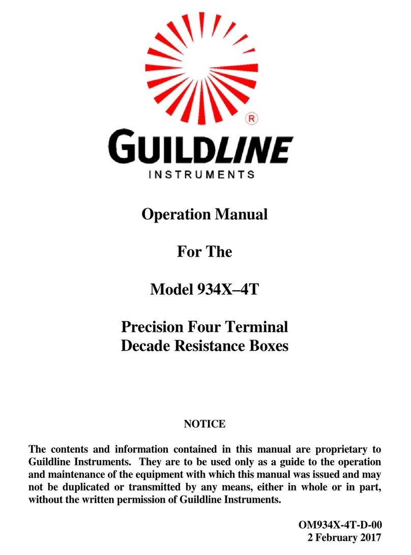 Guildline 934 4T Series User manual