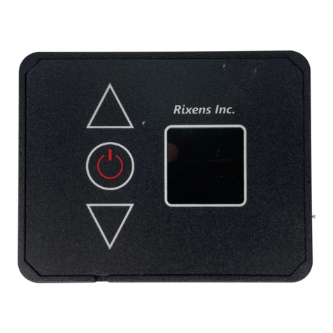Rixen Digital Heating Thermostat manual