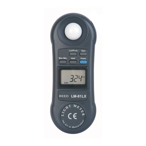 Reed Instruments LM-81LX User manual