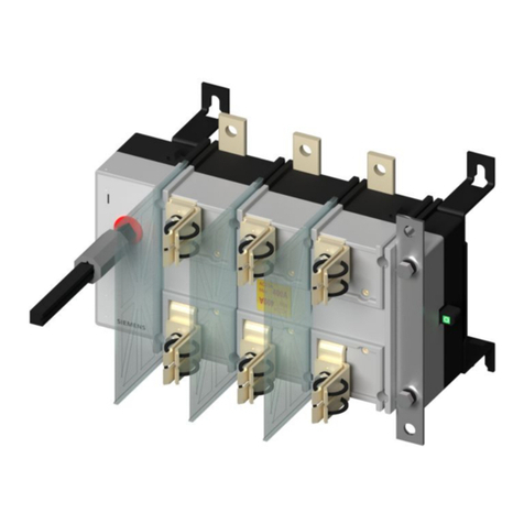 Siemens SENTRON SUPERSWITCH 3KL83 Series User manual