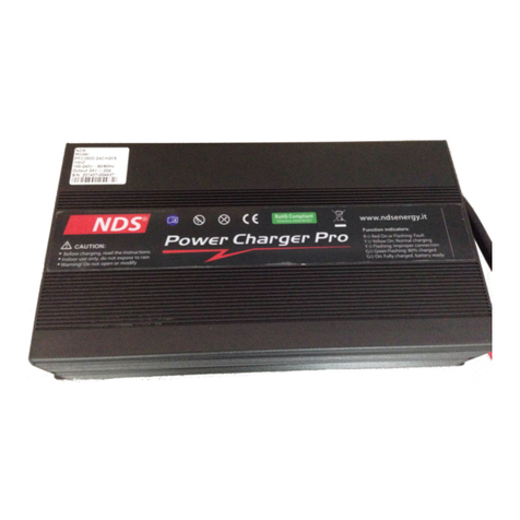 NDS PF12CH25S – 12V 25A Operation manual