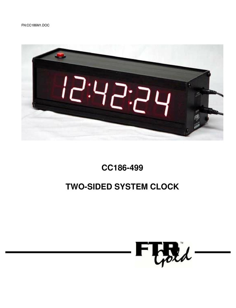 FTR Gold CC186-499 User manual