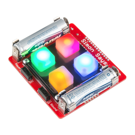 sparkfun Simon Says User manual