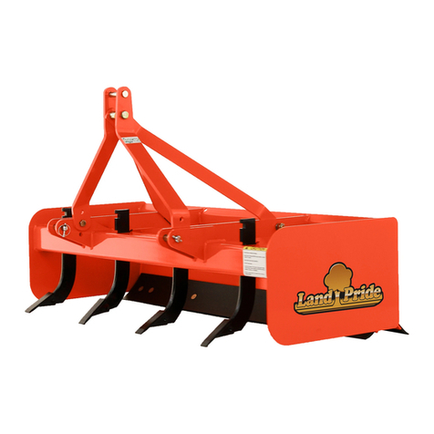 Land Pride BB1248 Operator's manual