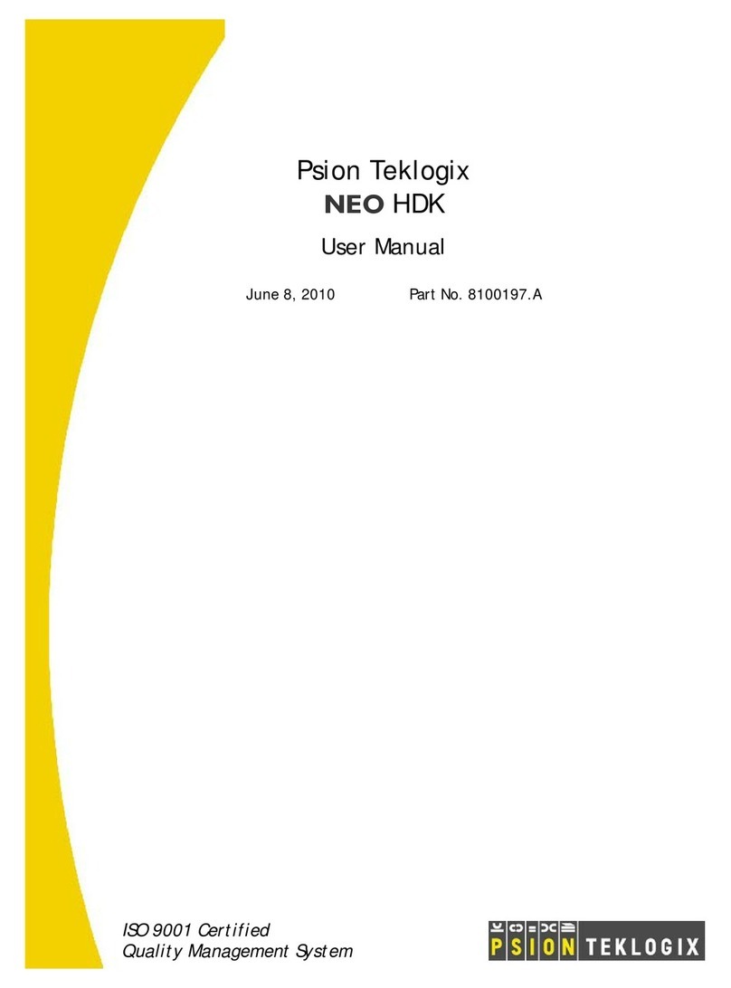 Psion Teklogix NEO HDK user manual