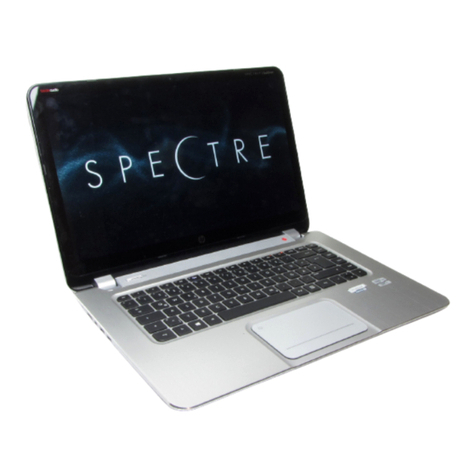 HP SpectreXT TouchSmart Assembly instructions