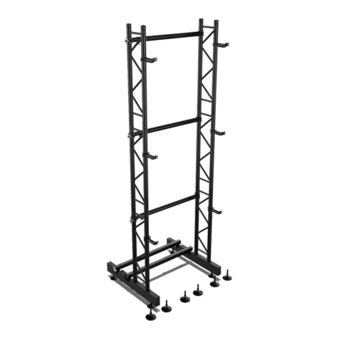 Chauvet Professional GROUND SUPPORT 2 KIT Quick reference guide