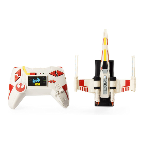 Air Hogs STAR WARS ZERO GRAVITY X-WING STARFIGHTER User manual