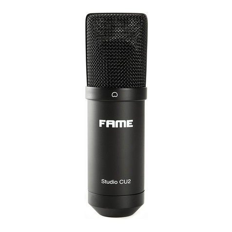 Fame Audio Studio CU2 manual
