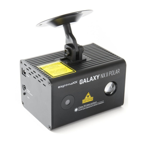 Lightmaxx GALAXY NX II POLAR User manual