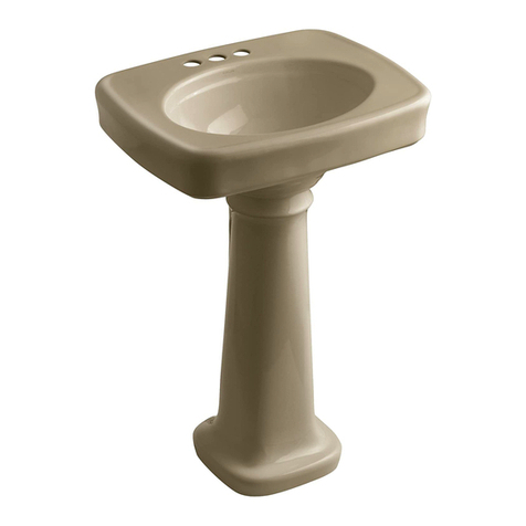 Kohler K-2338 Series Assembly instructions Kohler K-2338 Series Assembly instructions