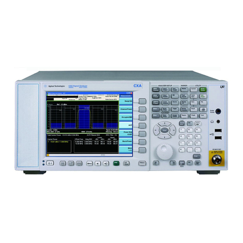 Keysight CXA N9000A Installation and operation manual