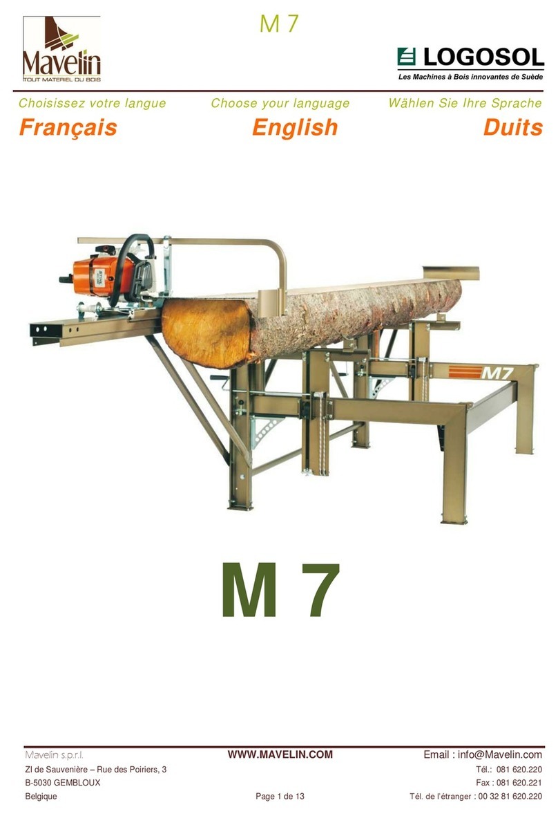 Logosol M7 User manual