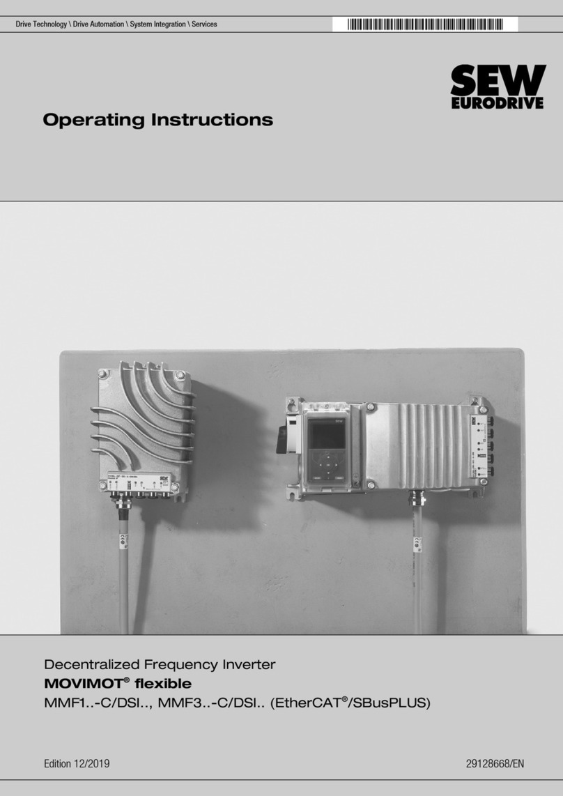 SEW-Eurodrive MOVIMOT flexible MMF1 C/DBC Series operating instructions