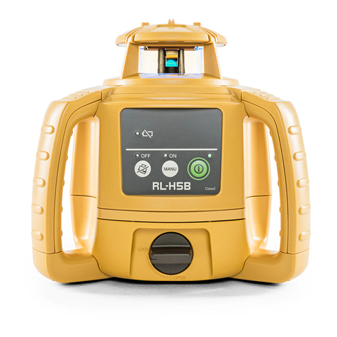 Topcon RL-H5B User manual