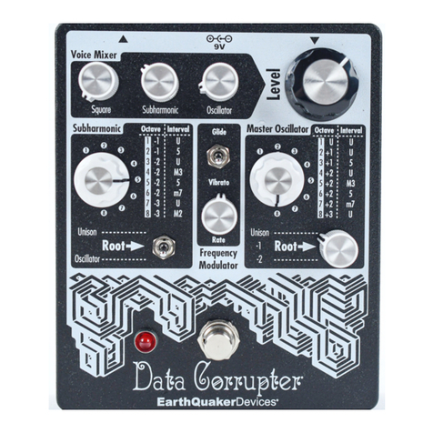 EarthQuaker Devices Data Corrupter User manual