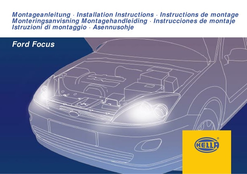 Hella Xenon installation instructions
