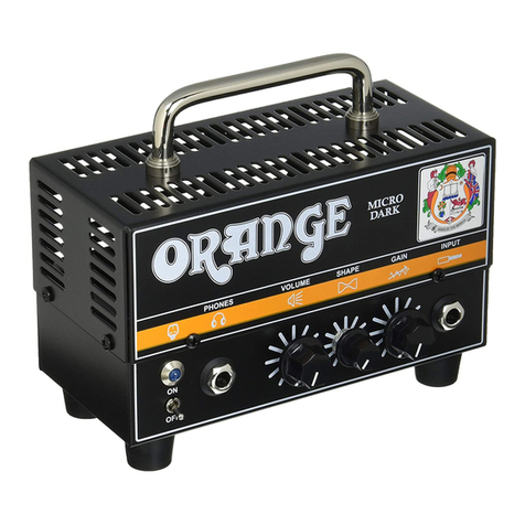 ORANGE MICRO TERROR quick start guide