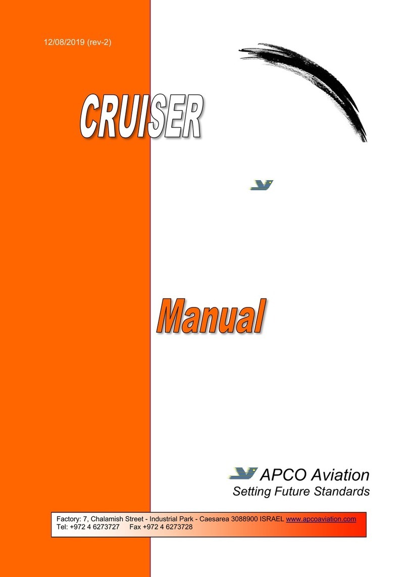 APCO Aviation CRUISER 400 User manual